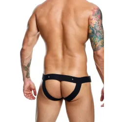 MOB Eroticwear Jockstrap Cockring DNGEON Noir